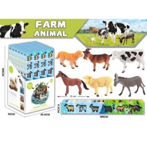 דיספליי 24 שרוולי חיות חווה